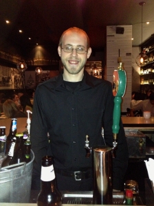 Our bartender, Austin,  was friendly, and very knowledgeable about the vast array of beer selections available at La Cerveceria.